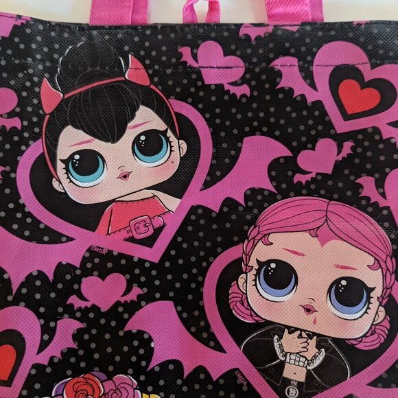 NWT LOL Surprise! Treat Bag Halloween DOTD DDLM Squad Shopping Pink L.O.L. Dolls - Picture 3 of 6
